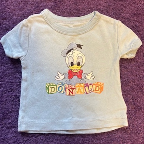 Disney Parks -baby Donald Duck t-shirt and pants set -6 months - Picture 2 of 8
